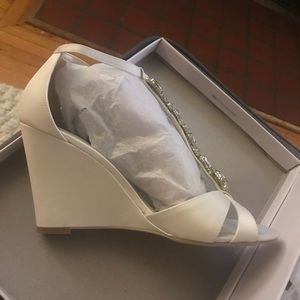 David’s Bridal heels unworn